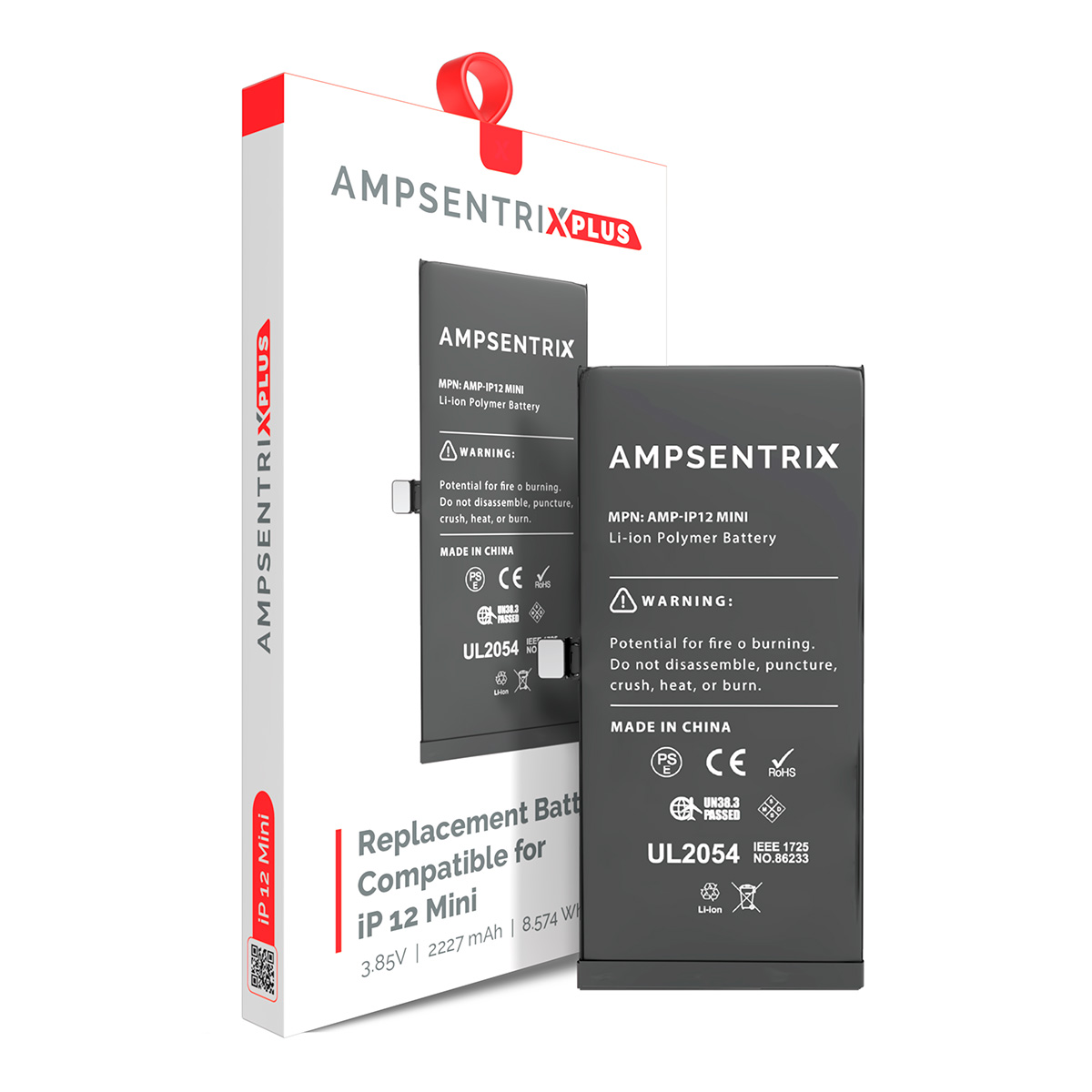 Bateria Ampsentrix Plus iPhone 12 Mini